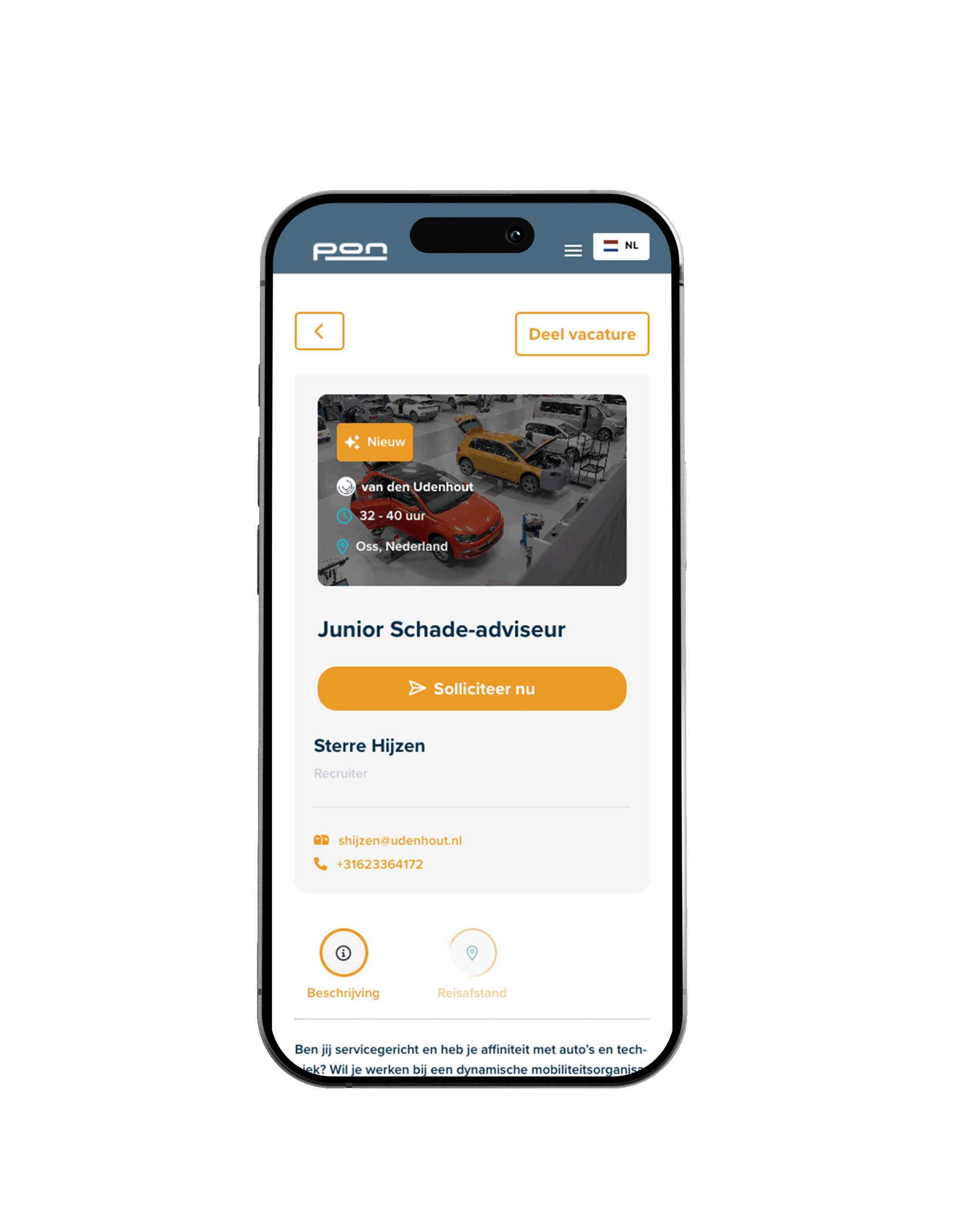 mockup werkenbij website pon