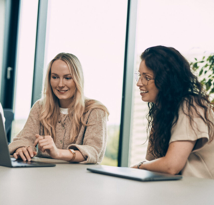 matchlab medewerkers aan het werk