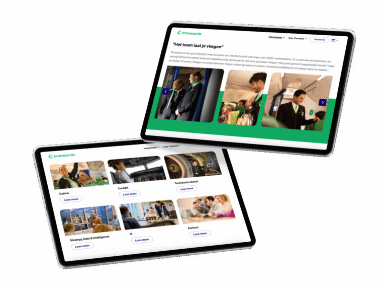 transavia werkenbij website